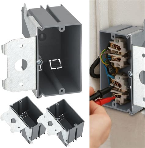 single gang electrical remodel box|single gang electrical outlet box.